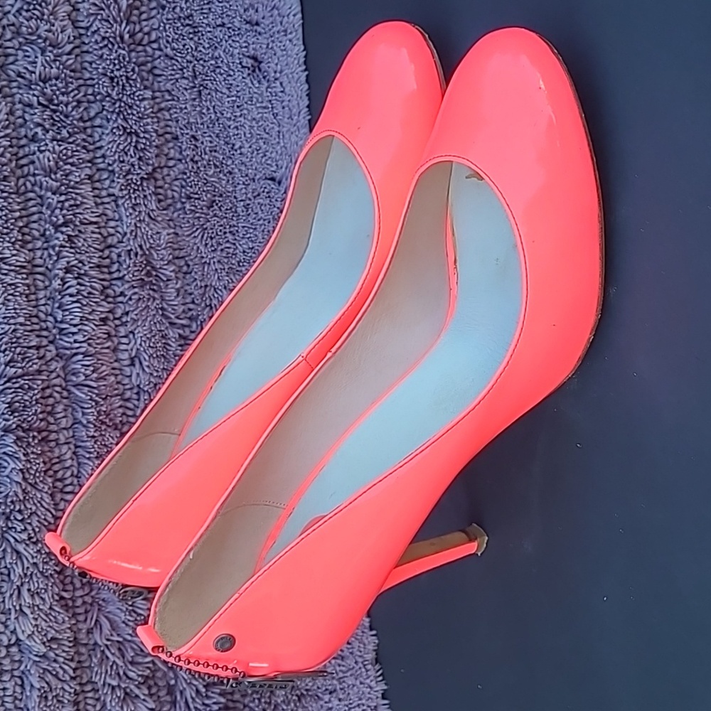 Diesel Neon Pink Women's Heels